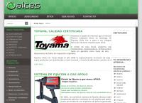 Sitio web de ALCES LTDA.