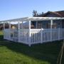 Pérgola de PVC