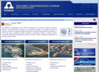 Sitio web de ASMAR
