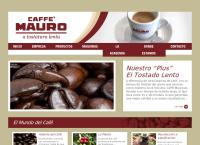 Sitio web de Caffe Mauro