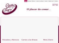 Sitio web de Restaurant Caldillo de Congrio
