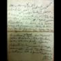 Poema manuscrito por PABLO NERUDA número IV