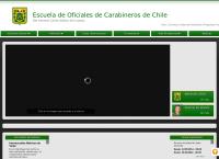 Sitio web de Escuela de Carabineros de Chile