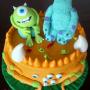 Torta Monsters, deco 3D