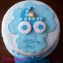 Torta bebe bautizo, deco 2D