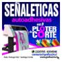 Señaleticas Adhesivas en Plotter de Corte
