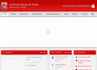 Sitio web de fundacion educacional instituto alonso de ercilla