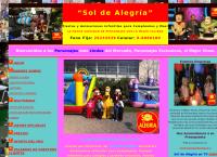 SOL DE ALEGRIA, ANIMACIONES INFANTILES