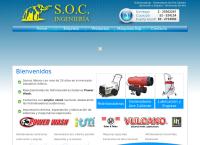 Sitio web de S.o.c. Ingenieria Limitada
