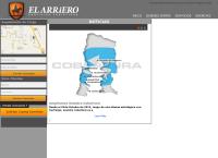 Sitio web de Transportes Arriero Express - Sucursal Talcahuano