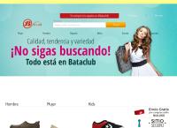 Sitio web de BATA  - Family Store Sucursal  El Salvador