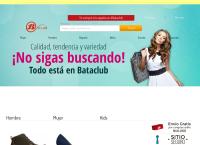 Sitio web de BATA  - Family Store Sucursal Tomé