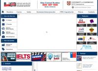 Sitio web de Instituto Chileno Británico de Cultura - Sucursal Ñuñoa