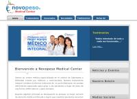 Sitio web de Centro Salud Integral Novopeso Sucursal Viña del Mar