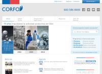 Sitio web de CORFO - Sucursal  Valdivia