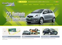 Sitio web de ECARENT Sucursal Chillan