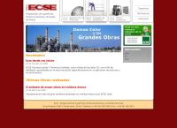 Sitio web de Arenados Ecse Ltda