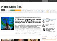 Sitio web de El Mostrador.cl