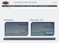 Sitio web de Géminis - Sucursal Calama
