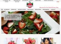 Sitio web de Hortifrut - Sucursal Huechuraba