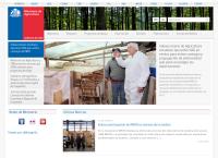 Sitio web de Ministerio de Agricultura - Oficina Regional de Concepción