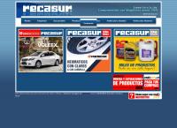 Sitio web de RECASUR Sucursal Casa Matriz