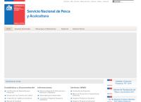 Sitio web de Servicio Nacional de Pesca - Sucursal Curanipe