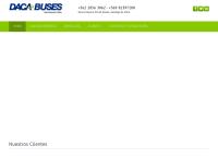Sitio web de Daca Buses