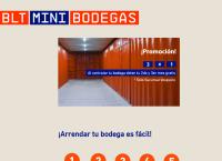 Sitio web de Blt Minibodegas