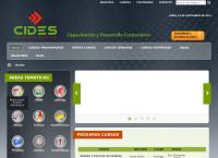 Sitio web de Cides Corpotraining