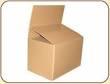CAJAS DE CARTON CON TAPAS TRANSLAPADAS.