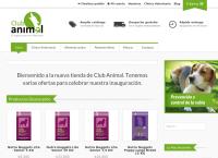 Sitio web de comercializadora veterinaria club animal limitada