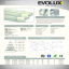 Fichas Técnicas Iluminacion LED EVOLUX lighting 2013