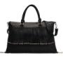 Cartera ecocuero con flecos (ec011)