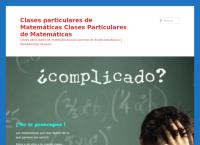 Clases Particulares de Matemáticas