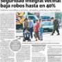 Disminución delictiva en hogares de Santiago