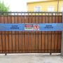 cinta de confinamiento azul (cenefa)