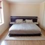 Cama y respaldos
