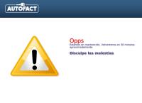 Sitio web de Autofact Chile SPA