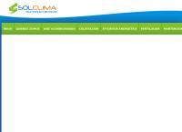 Sitio web de Solclima Ltda