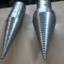 Cono Astillador de Acero Cromo