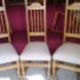 Sillas Comedor con torneados (Restauración)