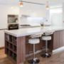 Subido por visitante en 21-02-2018 - Cocina lacada con cubiertas Silestone