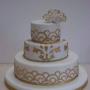 Torta para matrimonio