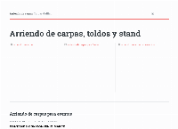Sitio web de Carpas Guillen