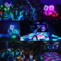 fiestas led . piso led
