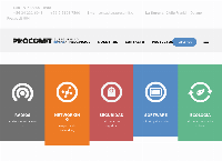 Sitio web de PROCOMIT SPA