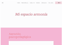 Sitio web de Mi espacio armonía