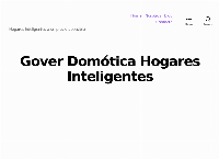Gover Domotica Hogares Inteligentes