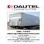 DAUTEL DEL-1000 | Manual del Propietario / Mantenimiento